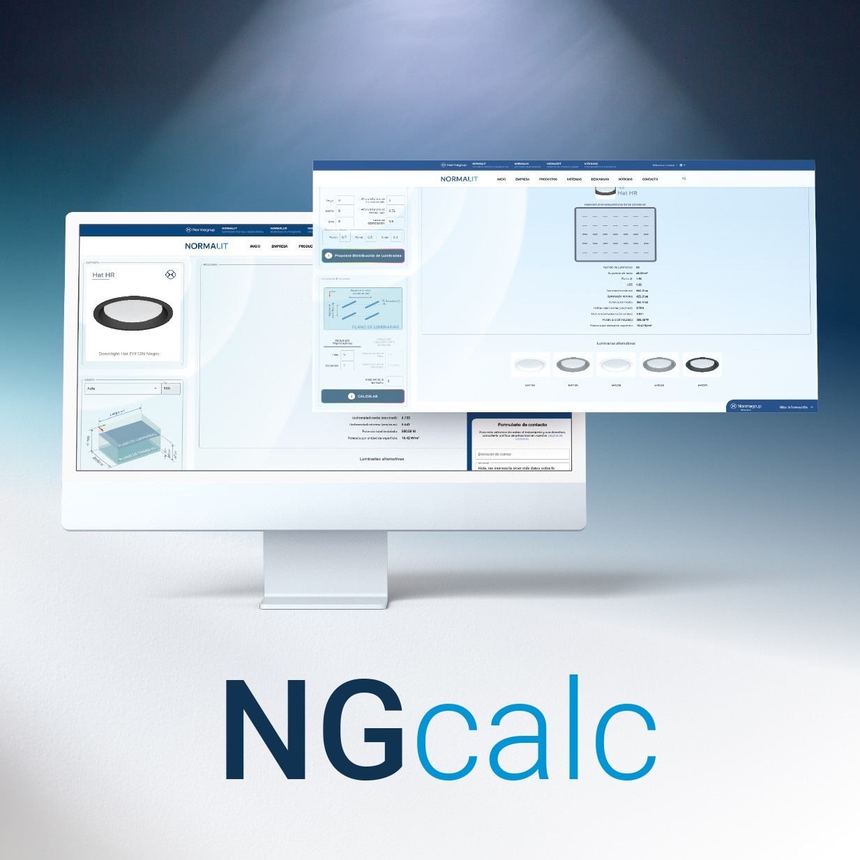 NG Calc, the new app for luminotechnical calculation developed by Normagrup NG Calc, the new app for luminotechnical calculation developed by Normagrup